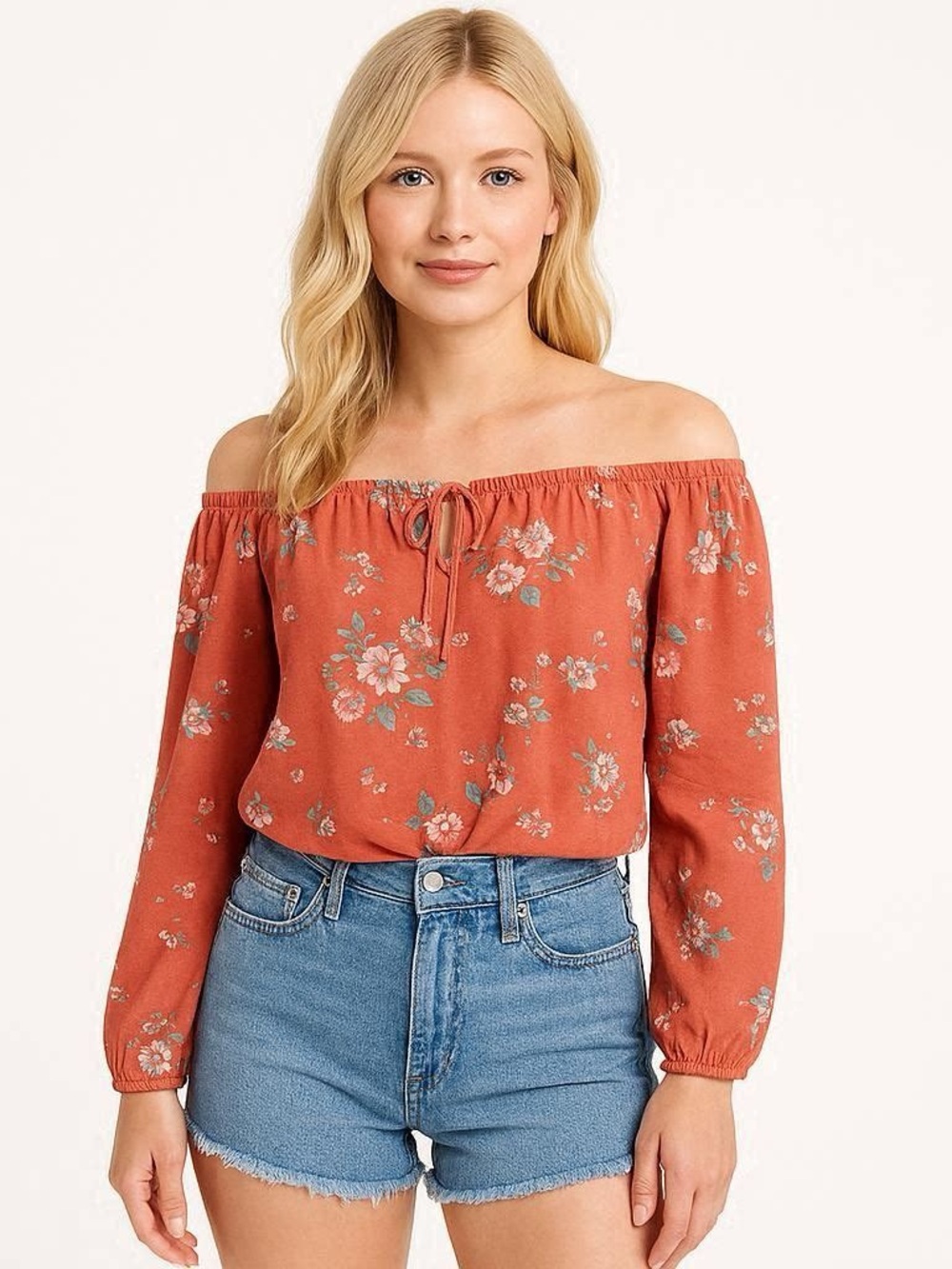 Rewind Off the Shoulder Top